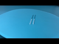 Della resistenza del quarzo della barretta sabbia lucidata di alta precisione la metà ad alta temperatura della mezza ha fatto saltare la tacca di CNC