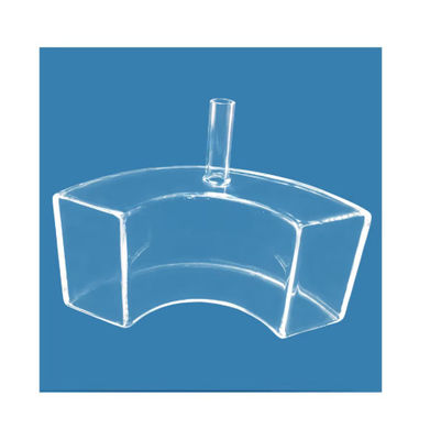 Cooler Air Cooling Optical Measuring Instrument Quartz Glass Blister Case With Cold Light Source