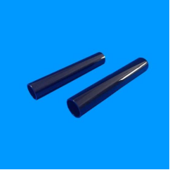 HB700 Dark Red Quartz Glass Tube Used In Medical Equipment