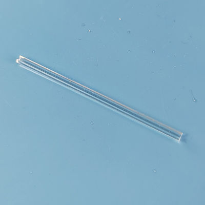 Semi Circular Transparent Quartz Capillary Tube High Temperature Resistant For Semiconductor