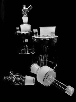 Quartz Apparatus Glass Vacuum Customized Quartz Bell Jar