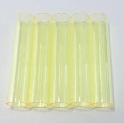 Optimize Processes Yellow Samarium-Doped Fused Quartz Tube of 6.91g/cm3 Density