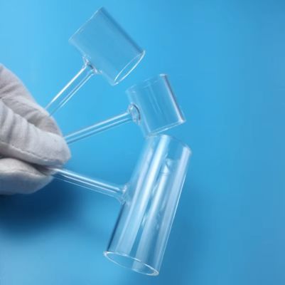 Wholesale Clear Quartz Glass Tee Pipe