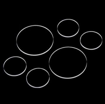 Round Ultra Thin UV Fused Quartz Plates for Lab Research