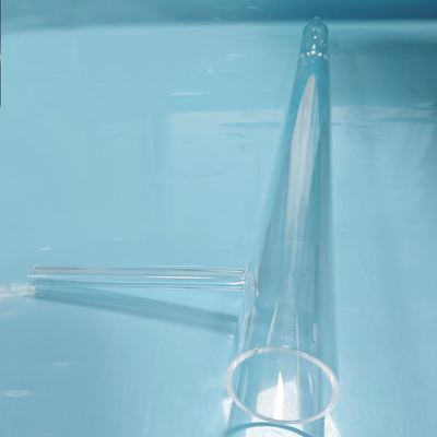 36x32x580mm High Purity Quartz Instrument Heat Resistance Acid Alkali Proof For Lab Distillation Purification